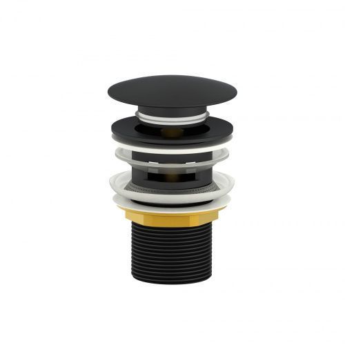 Донный клапан Wonzon & Woghand WW-88SS01-MB черный