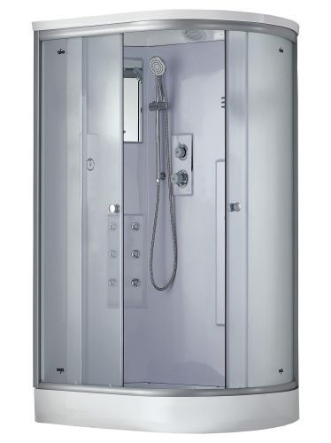 Душевая кабина Timo Standart T-5502LГ/М-T-CT55-T-CH/C 120х85 асимметричная с крышей ориентация левая