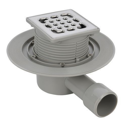 Душевой трап Azario AZZ14100 10х10 нержавеющая сталь