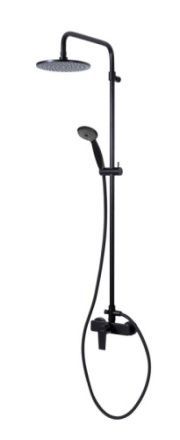 Душевая стойка Cezares NAUTIC NAUTIC-CD-NOP настенная цвет черный