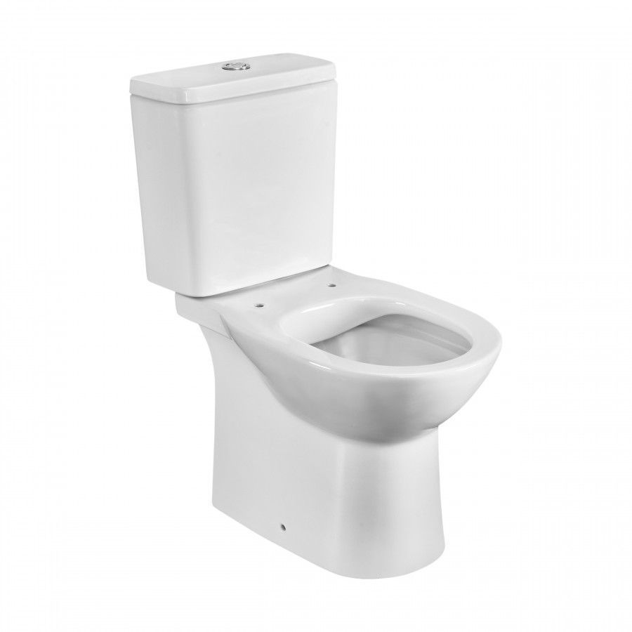 Чаша унитаза напольная Roca Debba 734299P00Y цвет белый без бачка без сиденья безободковая смыв торнадо