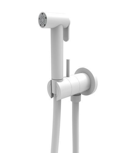 Гигиенический душ со смесителем Graffio Stella KSPAT101-07BIO белый