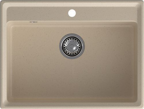 Кухонная мойка Granfest Level LV-660 кашемир 65х50 цвет бежевый поверхность матовая