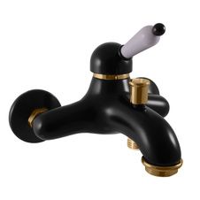 Смеситель для ванны и душа RavSlezak LABE L054.5CMATZ встраиваемый в стену черный