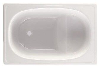 Ванна стальная BLB Europa (BLB) B2SE 120х70 пристенная прямоугольная без ножек