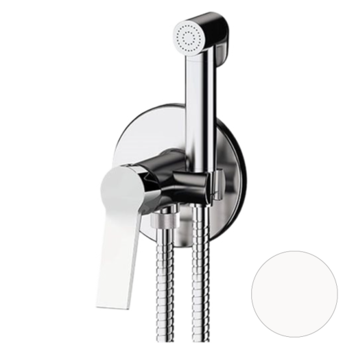 Гигиенический душ со смесителем Remer SL65WBO белый