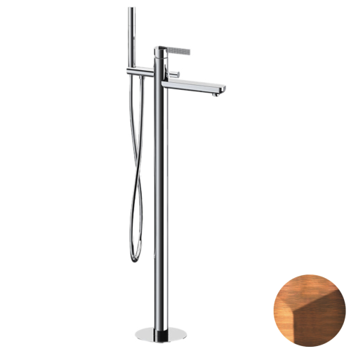 Смеситель для ванны Daniel Club ANC67864 напольный медь