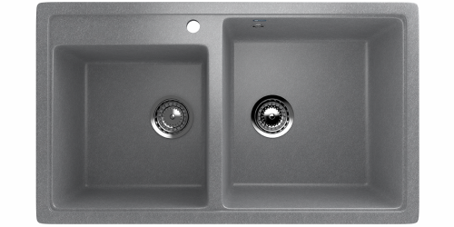 Кухонная мойка Ulgran Classic U-200-342 85х50 цвет серый