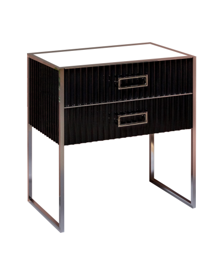 Тумба под раковину Armadi Art Monaco 867-080-BCR 80х50 напольная цвет черный