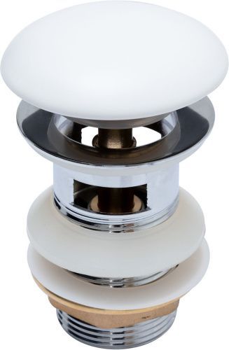 Донный клапан для раковины Aquanet 00333928 белый