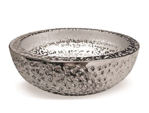 Раковина CeramaLux J2050 40х40 накладная цвет хром