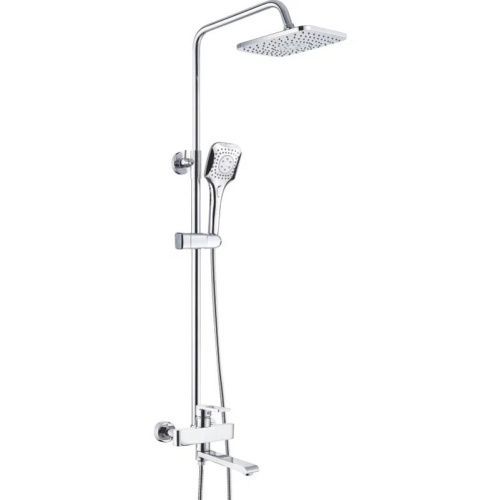 Душевая стойка Shevanik S9336 настенная цвет хром