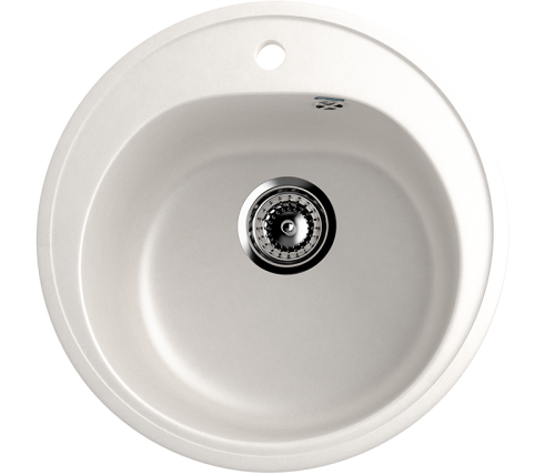 Кухонная мойка Ulgran Classic U-101-341 50х50 цвет белый