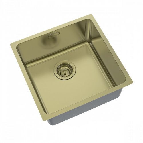 Кухонная мойка Iddis Edifice EDI44B0i77 45х45 цвет золото поверхность матовая