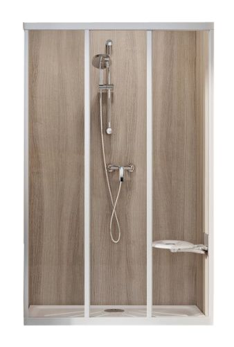 Душевая дверь Ravak Supernova 00VG010211 120х190 стекло с рисунком профиль белый