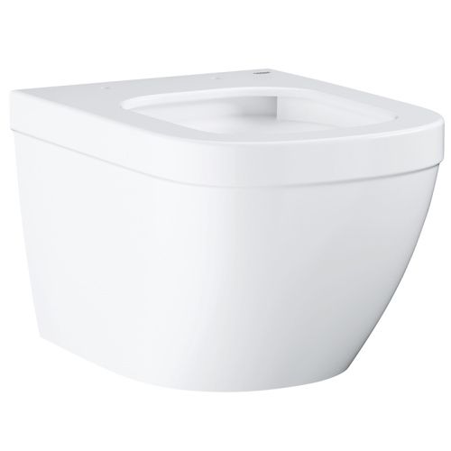 Чаша унитаза подвесная Grohe Euro Ceramic 39328000 цвет белый без сиденья безободковая душевой смыв