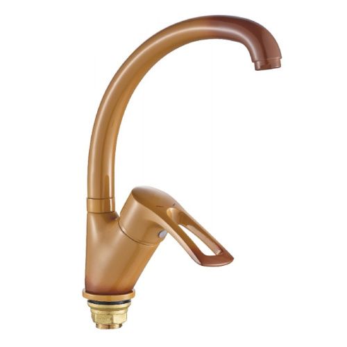 Смеситель для кухни Cron CN77318-TF на мойку коричневый