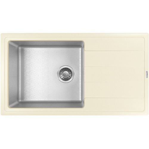 Кухонная мойка Florentina Комби 860 21.400.D0860.202 85х50 цвет серый поверхность полированная