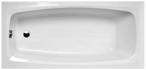 Ванна акриловая Alba Spa VALENCIA ВПР0070000100 170х70 пристенная прямоугольная без ножек
