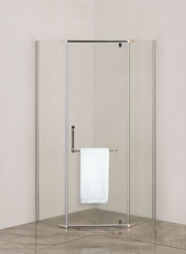 Душевой уголок Agger A03-090MCR/G 85х85 стекло матовое профиль хром без поддона