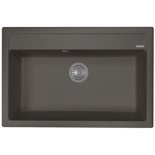 Кухонная мойка Florentina Липси 770 20.440.E0770.302 75х50 цвет черный поверхность матовая
