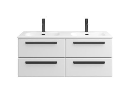 Тумба под раковину Cezares ECO-CER ECO-CER-N-1200-4C-SO-2-BL 120х50 подвесная цвет белый