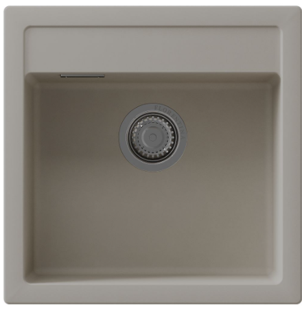 Кухонная мойка Florentina Эстель 510 20.515.C0510.305 50х50 цвет серый поверхность матовая