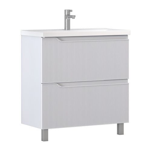 Тумба под раковину Vigo Neo tn.NEO.9696.80.2Y 80х40 напольная цвет белый