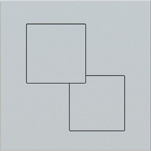 Клавиша смыва механическая KK POL UNI SPP/180/0/K цвет сатин