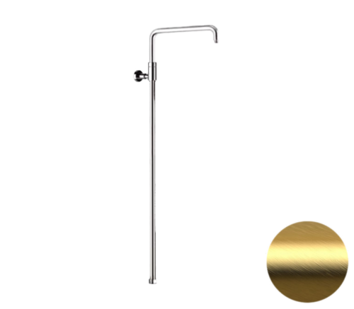 Душевая штанга Remer 330A7DCESDEVBG цвет золото