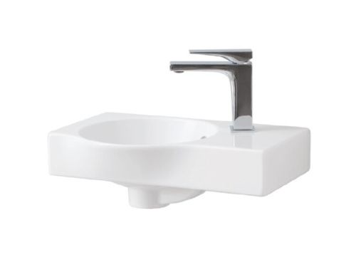 Раковина керамическая Artceram LAVAMANI LML001 01 00 40х30 подвесная цвет белый 1 отверстие под смеситель