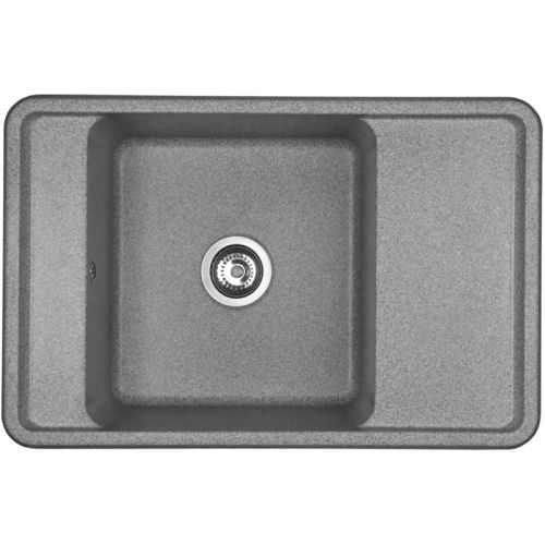 Кухонная мойка Aquaton БЕЛЛИС 1A725032BS230 80х50 цвет серый поверхность матовая