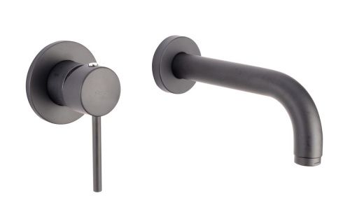 Смеситель для раковины Emmevi Piper 45055/NEO встраиваемый в стену черный