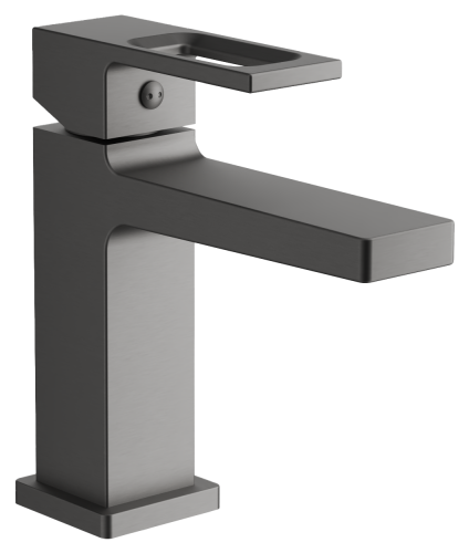 Смеситель BELZ B10658-3 на раковину сталь