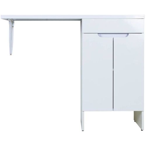 Тумба с раковиной Orange Sistema STD-110TUW+RAR 110х50 напольная цвет белый