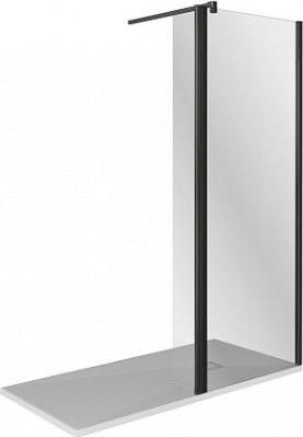 Душевая перегородка Good Door WALK IN ВИ00021 80х195 стекло прозрачное профиль черный