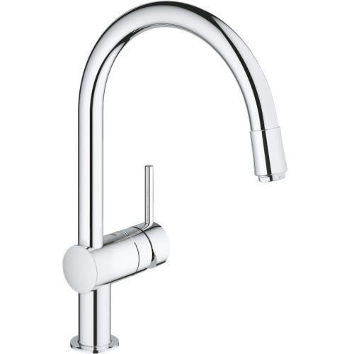 Смеситель Grohe Minta 32918000 на мойку хром