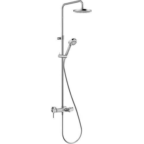 Душевая стойка Kludi LOGO DUAL SHOWER SYSTEM 6808305-00 настенная цвет хром