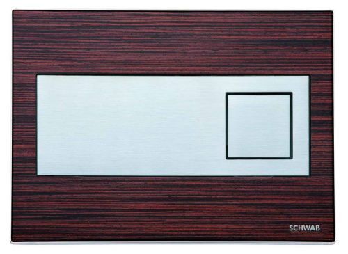 Клавиша смыва механическая Schwab Caro 5810820 цвет хром/коричневый