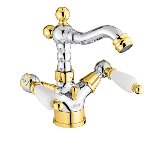Смеситель Fiore 02CO0635 на биде хром/золото