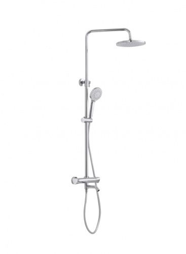 Душевая стойка Arrow AMG13SH848U1 настенная цвет хром с термостатом