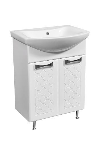 Тумба под раковину Stella Polar Ванда SP-00000201 60х30 напольная цвет белый
