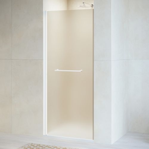 Душевая дверь RGW Passage 020810309-25 90х195 стекло матовое профиль белый