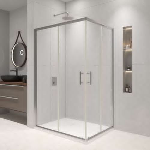 Душевой уголок RGW Passage 020814680-11 100х80 стекло прозрачное профиль хром без поддона