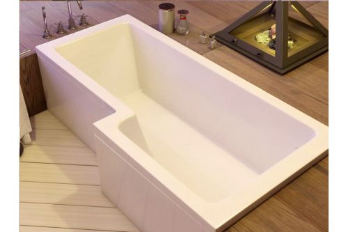 Ванна акриловая Vayer Options Гл000023295 165х85 пристенная асимметричная