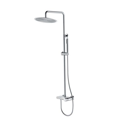 Душевая стойка Boheme Stick 128-CRCR.4 настенная цвет хром