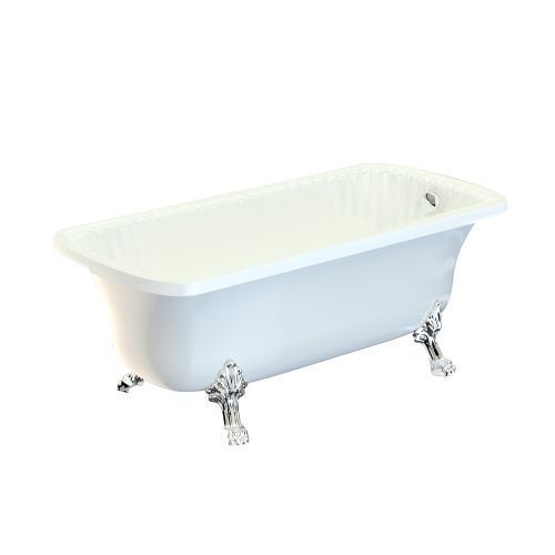 Ванна из искусственного камня Migliore OLIVIA 24394 175х80 пристенная прямоугольная с ножками - фото 2