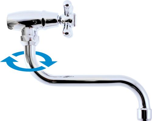 Смеситель для кухни RavSlezak MK192 настенный хром