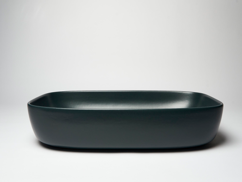 Раковина из сантехнического фарфора Galassia Dream 7301NEMT 50х40 накладная цвет черный