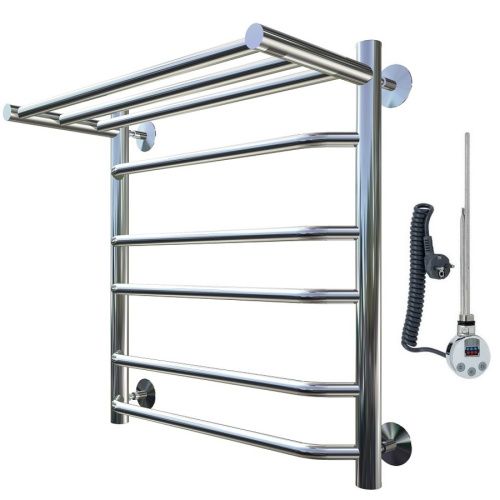 Полотенцесушитель электрический Тругор Браво Браво3/элТЭН6050П 55х60 хром